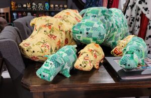 HUGE Happy Hippo Stuffed Animal