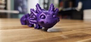 Flexible Axolotl Figure